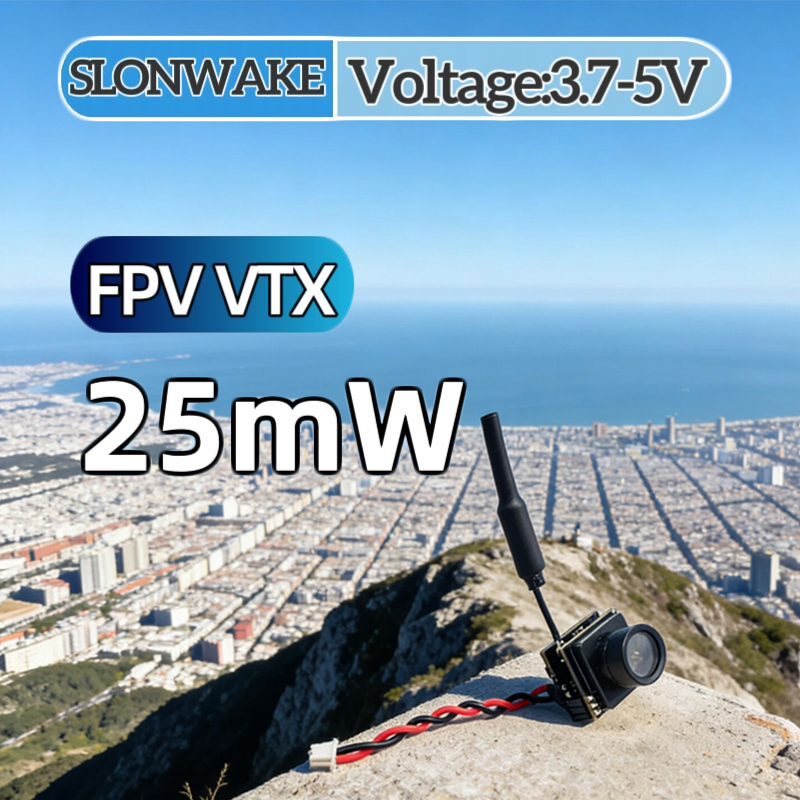 Drone Rc Receiver And Transmitter - SLONWAKE FPV 25mW power simulation VTX