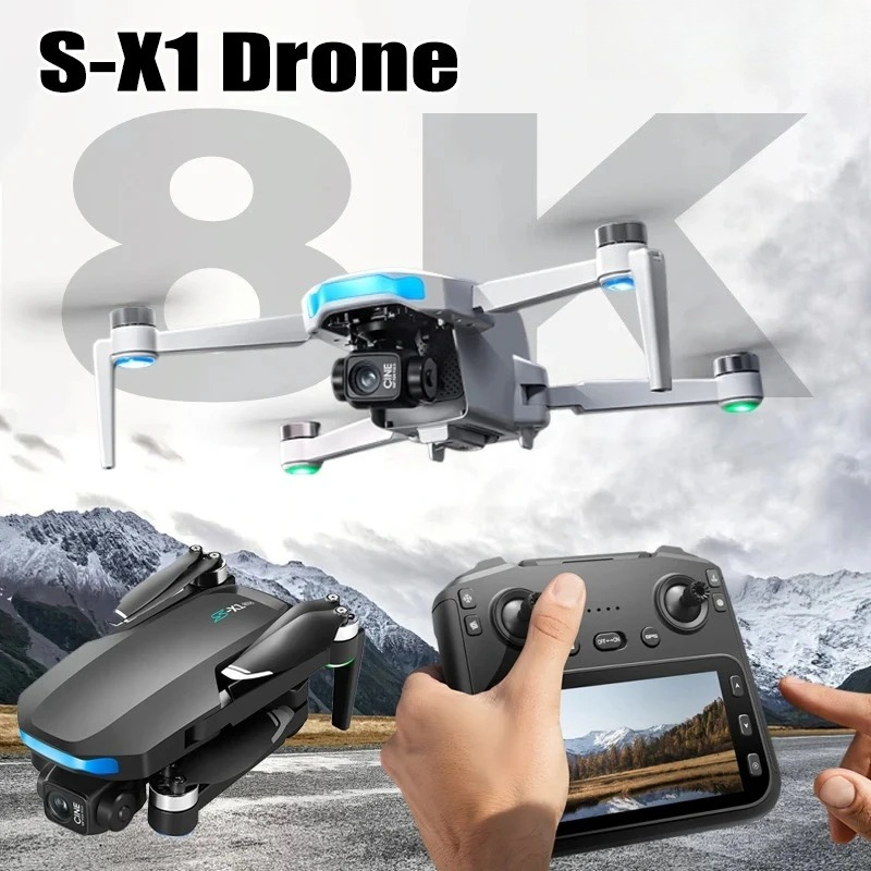 Drone Vera Rc - Original S-X1 Drone 8K HD Professional