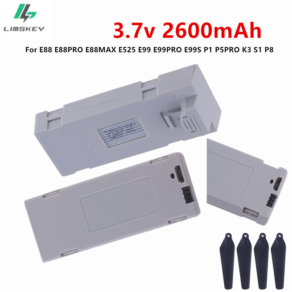 Drone S1S Rc Quadcopter - Original E88 Drone Battery For S1s