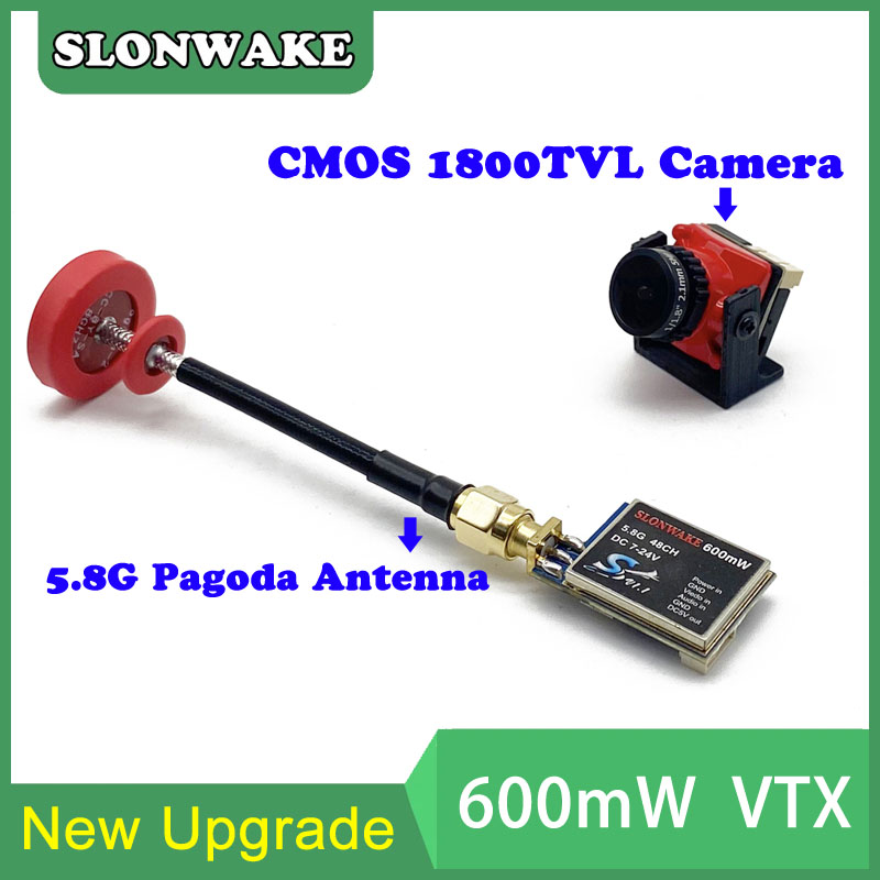 5.8G 48CH 600mW adjustable VTX - Drone Rc Receiver And Transmitter 评论和价格