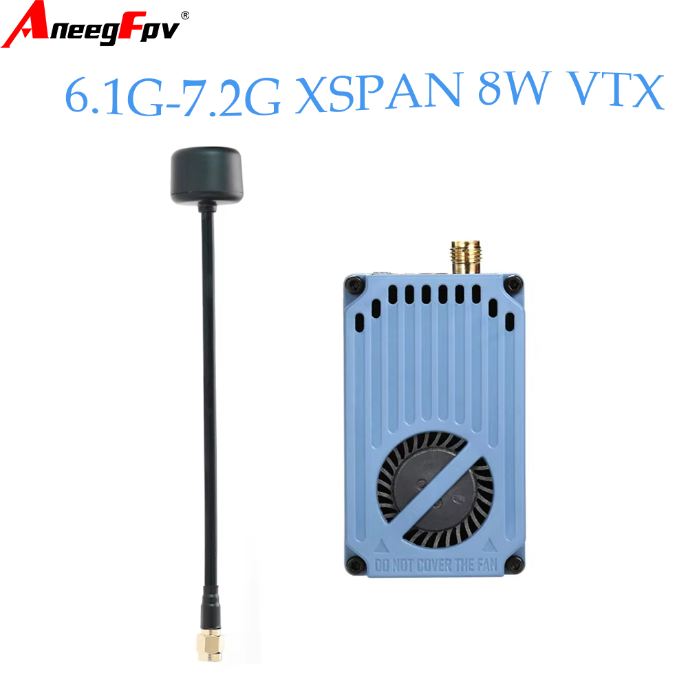 RUSHFPV 6.1‑7.2G 8W X61728 VTX - Drone Rc Receiver And Transmitter 评论和价格
