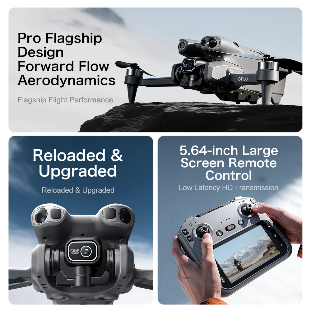 Brand+ GT50 4K FPV Drone 8K HD - Drone Rc Gt50 评论和价格