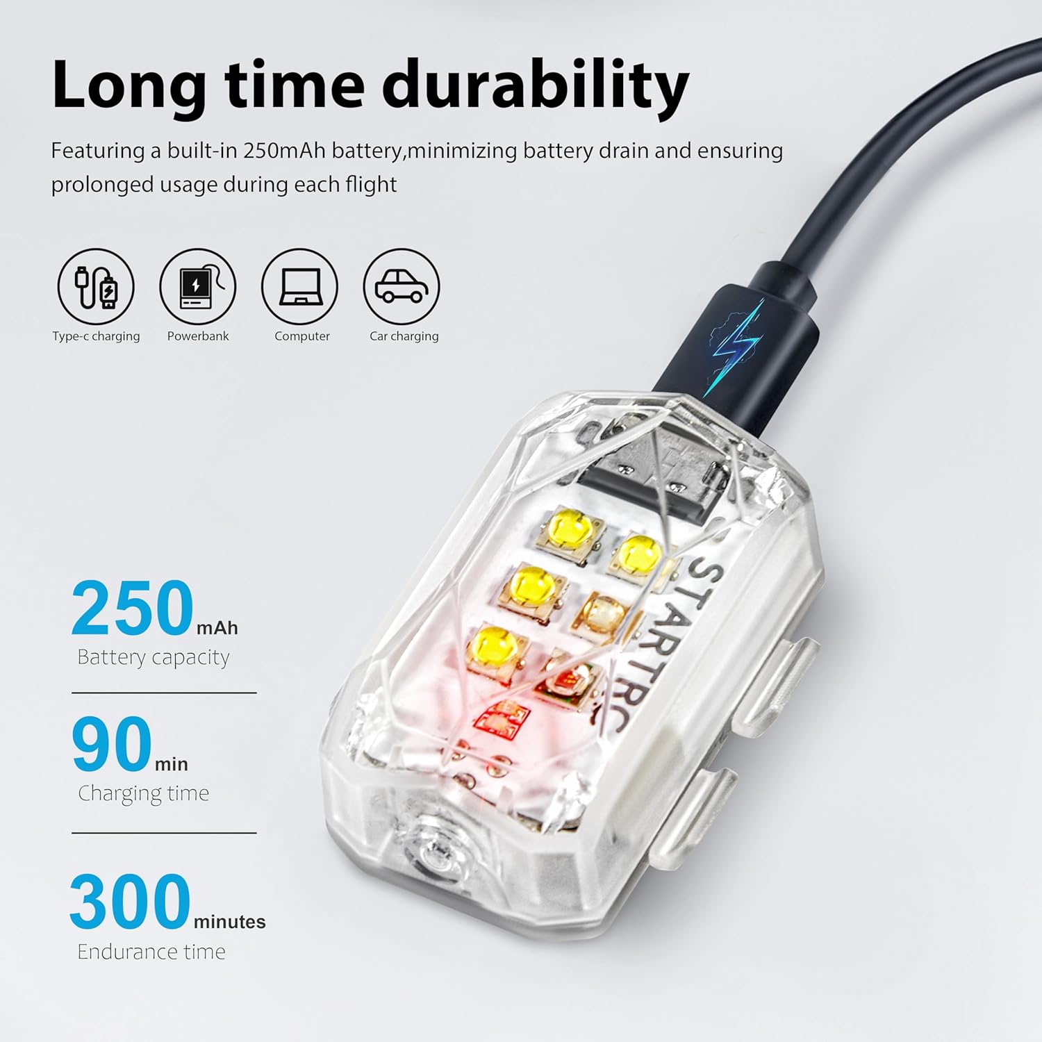 STARTRC Drone Strobe Light Ant - Drone Dji Rc Pro 2 评论和价格