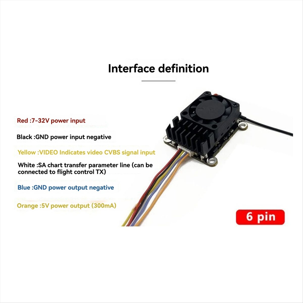 5.8G 2W VTX 2000mW FPV Video T - Drone With Rc 评论和价格