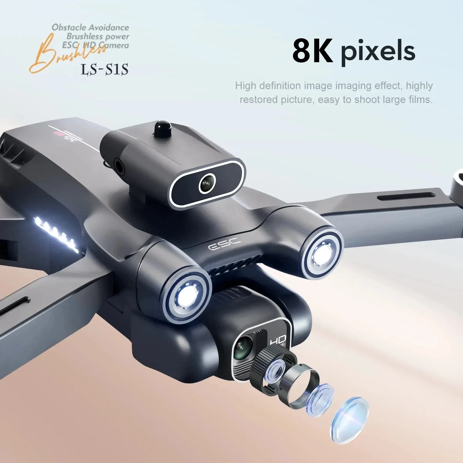 New S1S 5G GPS Drone Camera 8K - Gps Module Drone 评论和价格