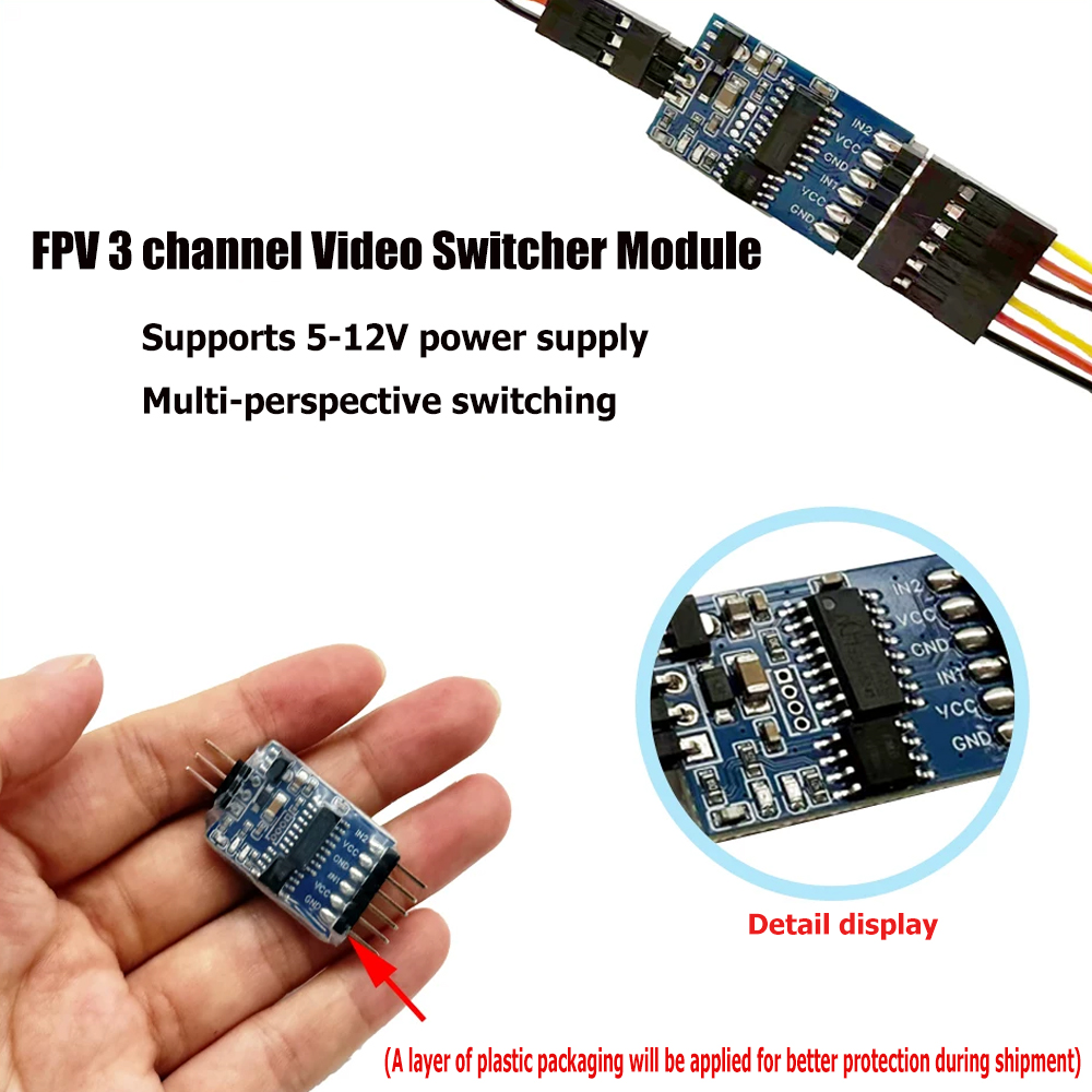 5.8G 3 Channel Video Switcher  - Drone With Rc 评论和价格
