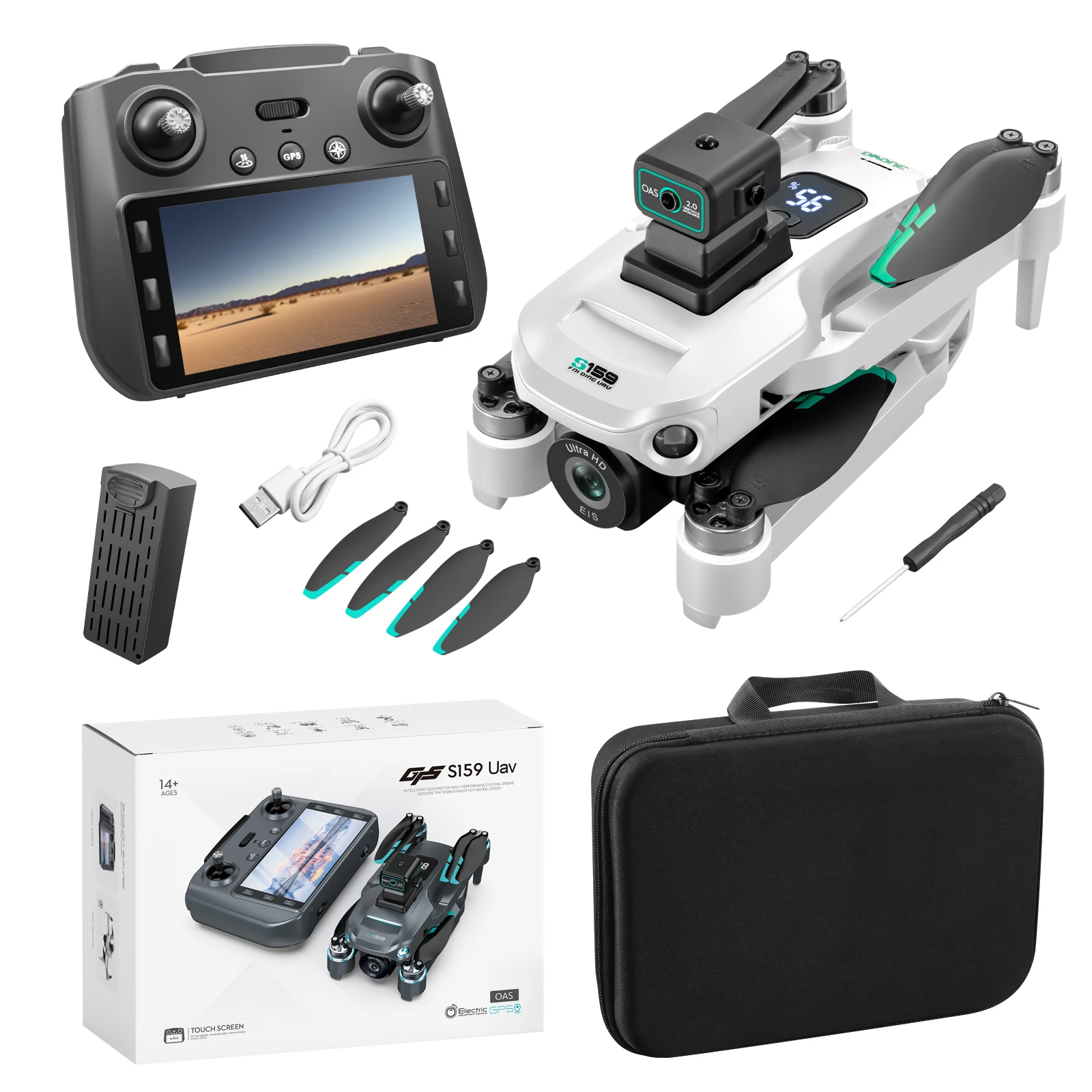 Professional S159 GPS Drone Wi - Drone Rc Gps S159 评论和价格