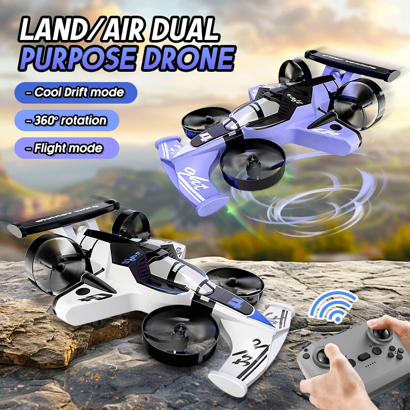 2 IN 1 Remote Control Quadcopt - Rc Drone And Flying Car 评论和价格