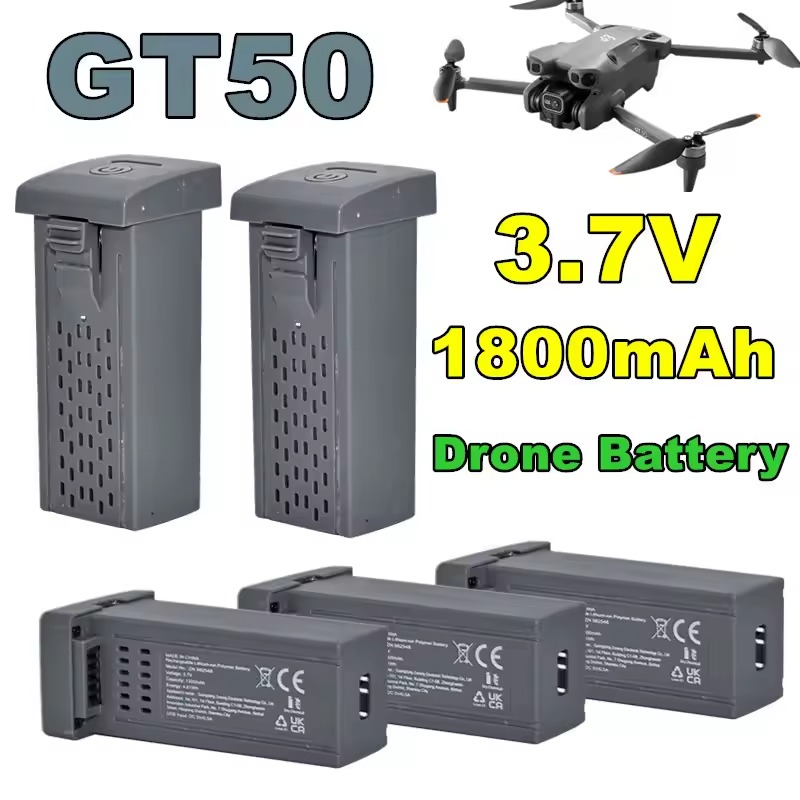 New 1-5Pcs 3.7V 1300mAh  Drone - Drone Rc Gt50 评论和价格