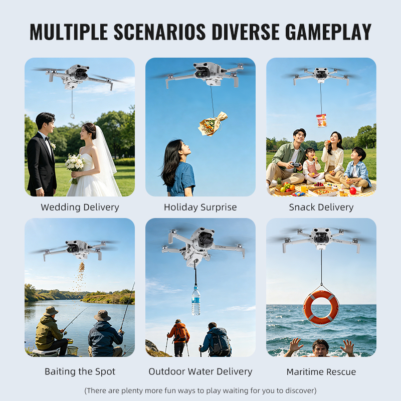12KM Airdrop System For DJI Li - Drone Dji Rc N1 评论和价格