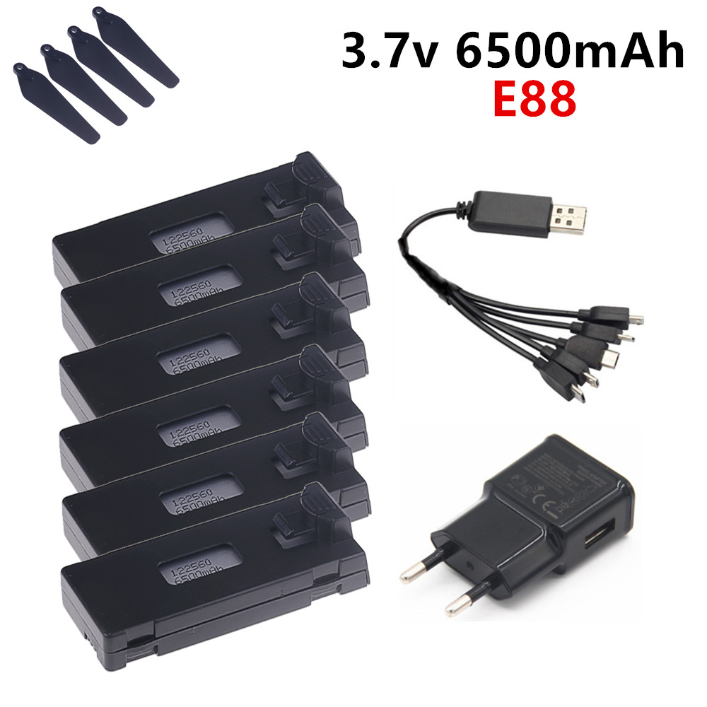 3.7V 6500mAh Lipo Battery For  - Drone Rc E88 Pro 评论和价格