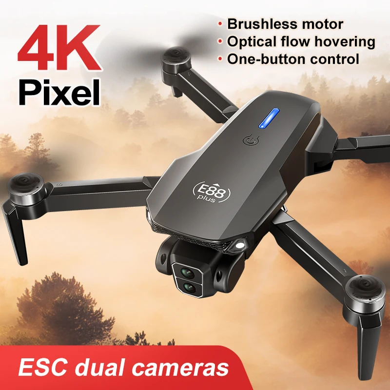New E88 Plus Quadcopter Drone: - Rc Drone E88 评论和价格