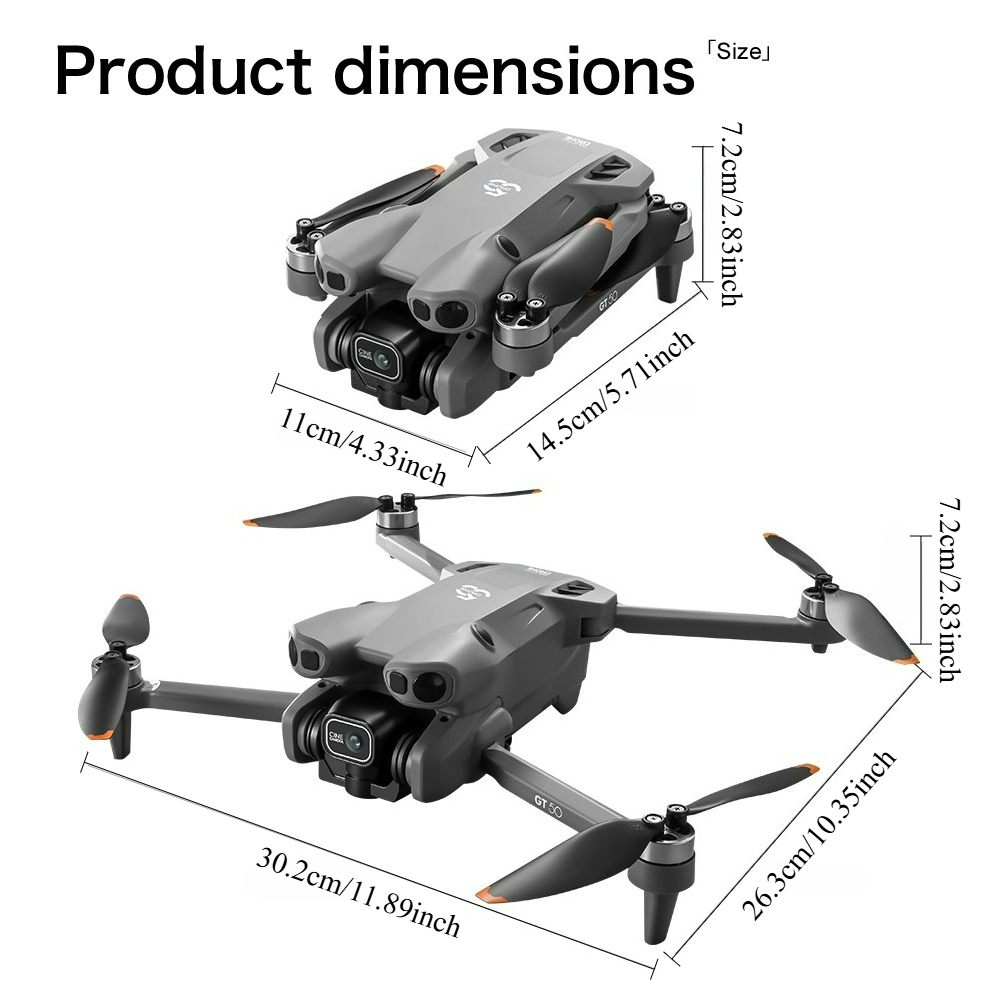 GT50 RC Drone | 4.3Inch Large  - Drone Rc Gt50 评论和价格