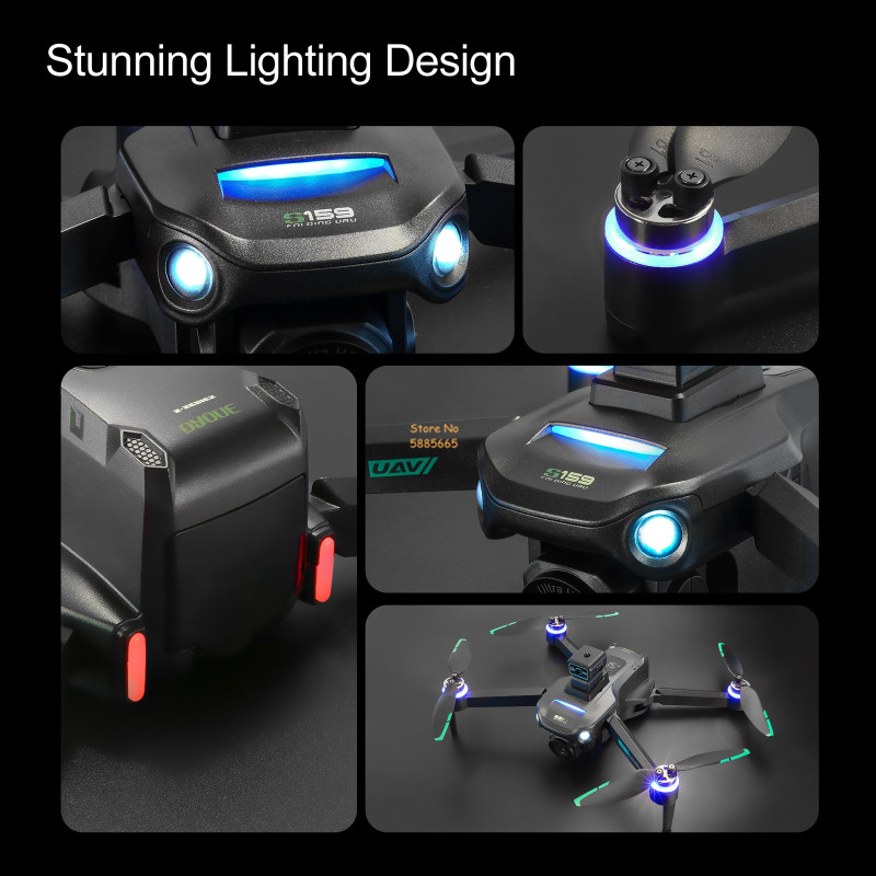 8K Dual Camera 5G WIFI FPV Rem - Gps Module Drone 评论和价格