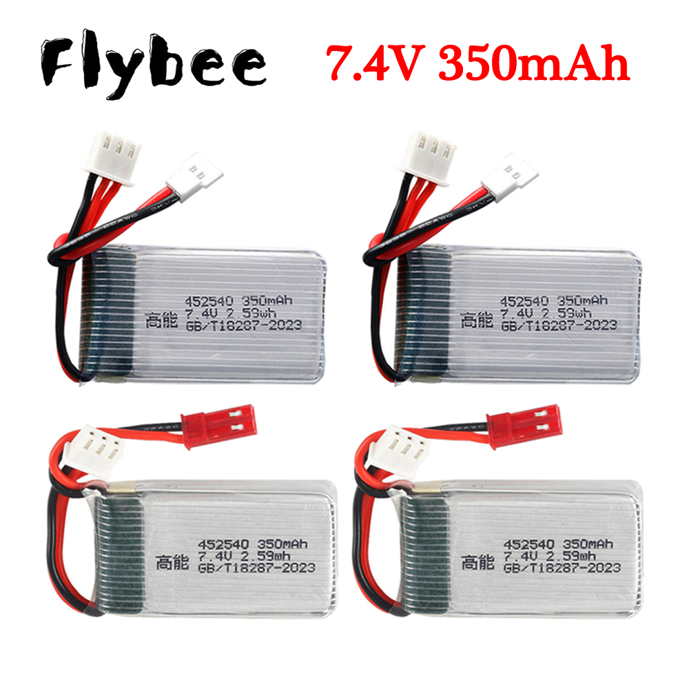 2S 7.4V 350mAh Lipo Battery fo - Drone Mjx Rc 评论和价格