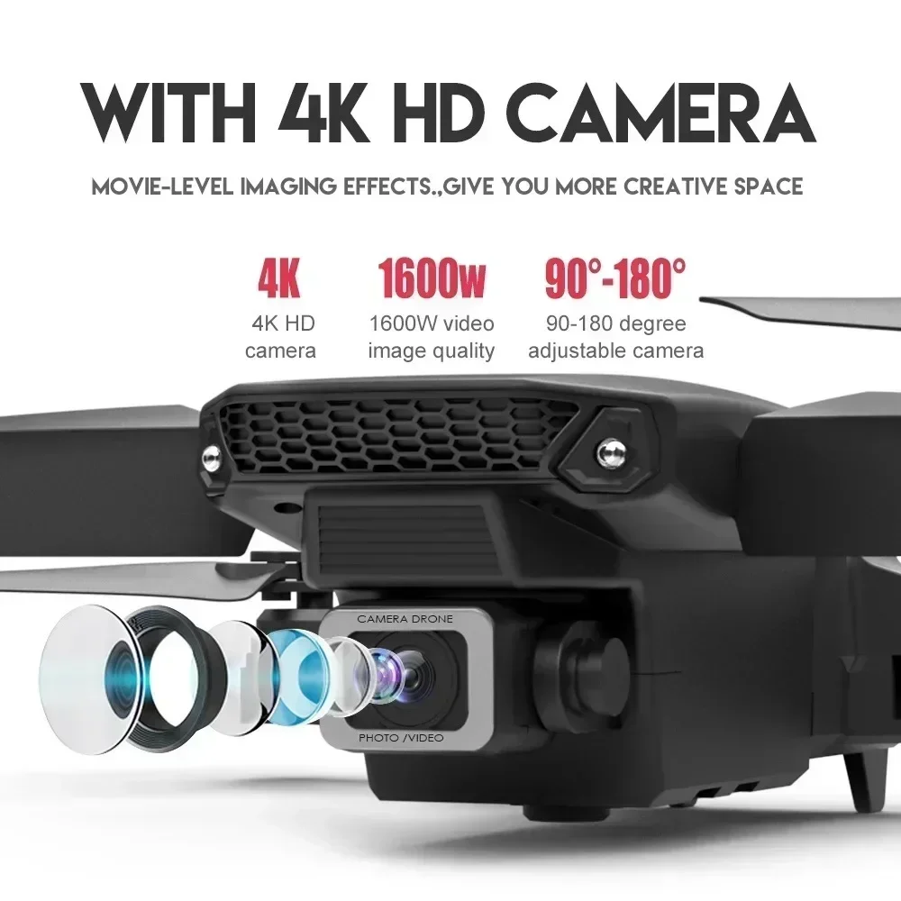 E88 Pro WIFI FPV Drone Wide An - Drone Rc E88 Pro 评论和价格