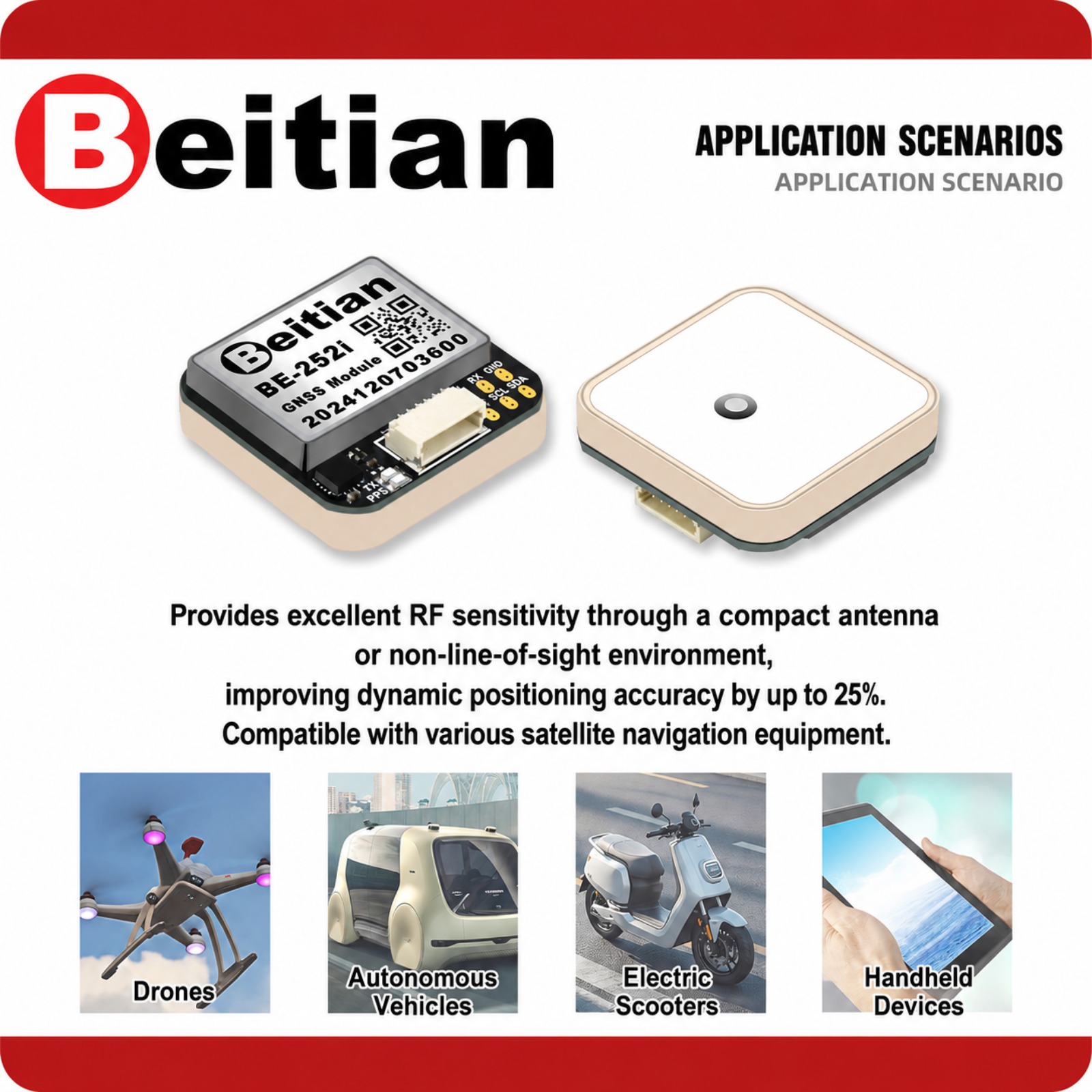 Beitian M10 Triple Mode GNSS C - Gps Module Drone 评论和价格