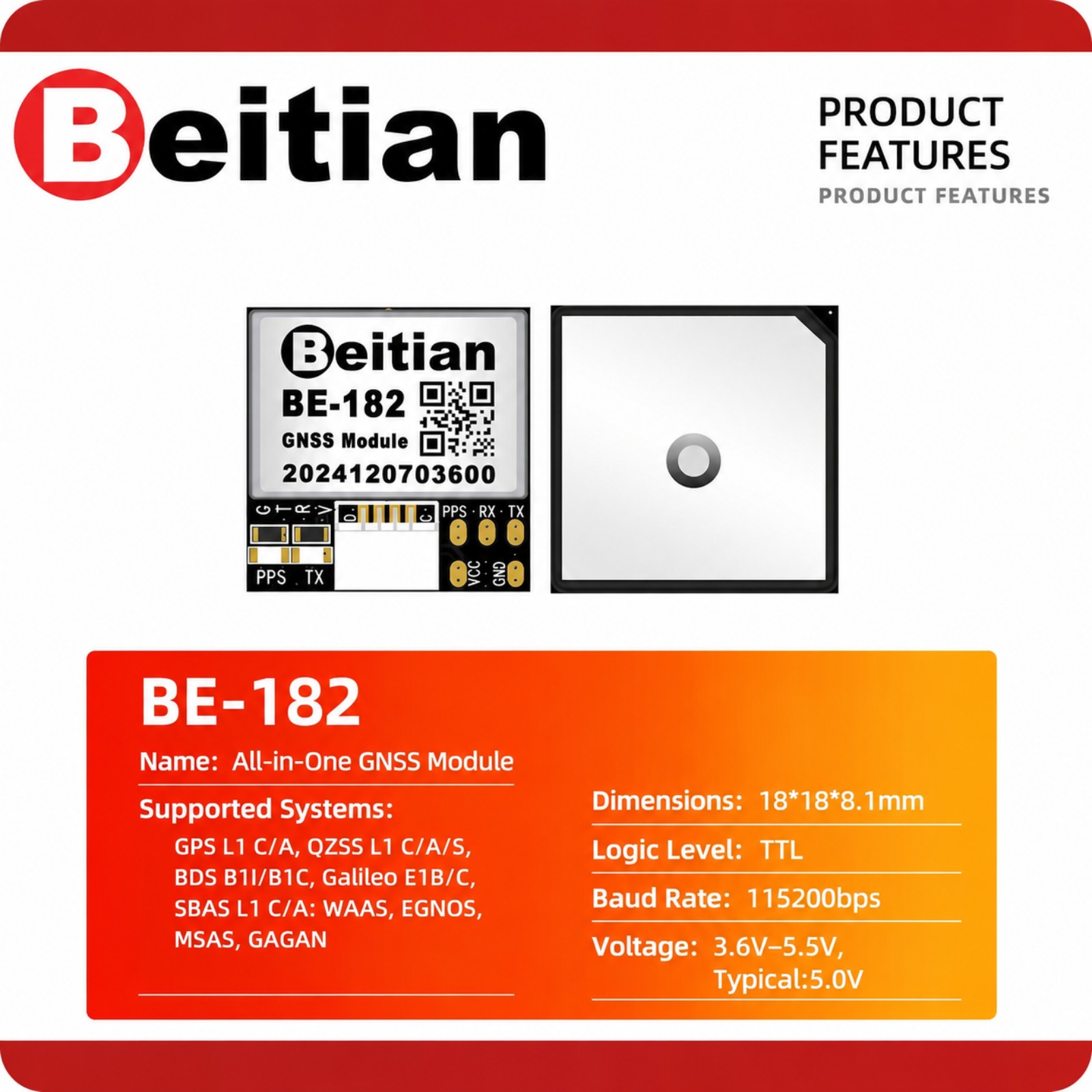 Beitian M10 Triple Mode GNSS C - Gps Module Drone 评论和价格