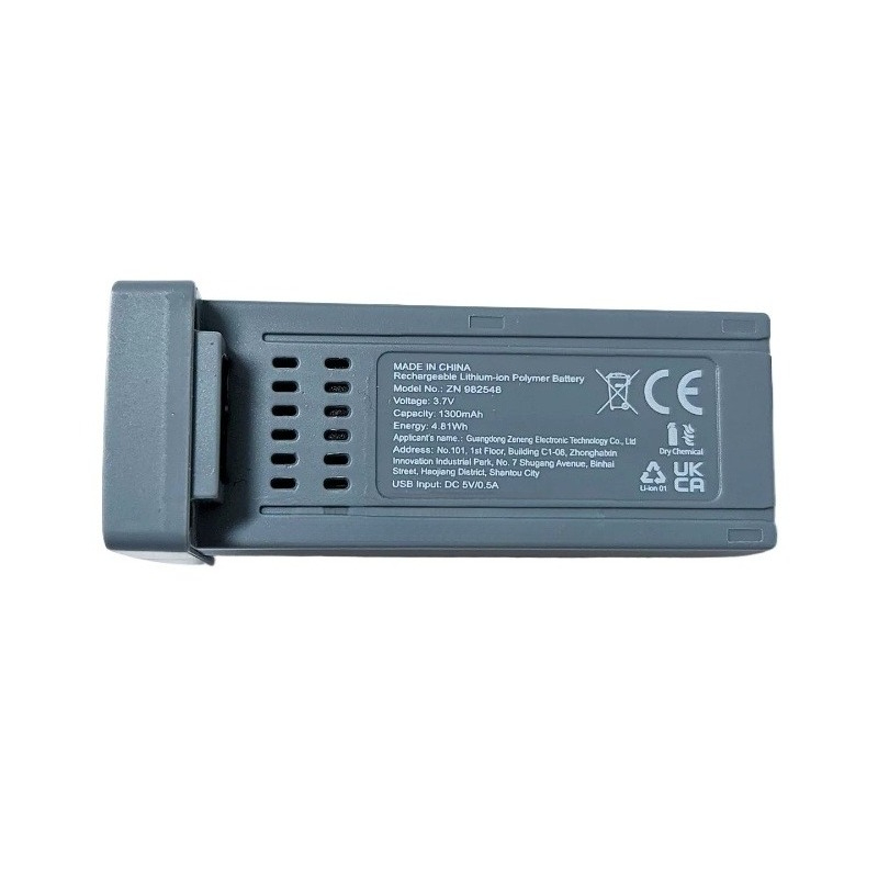 New ZN 982548 3.7V 4.81Wh 1300 - Drone Rc Gt50 评论和价格