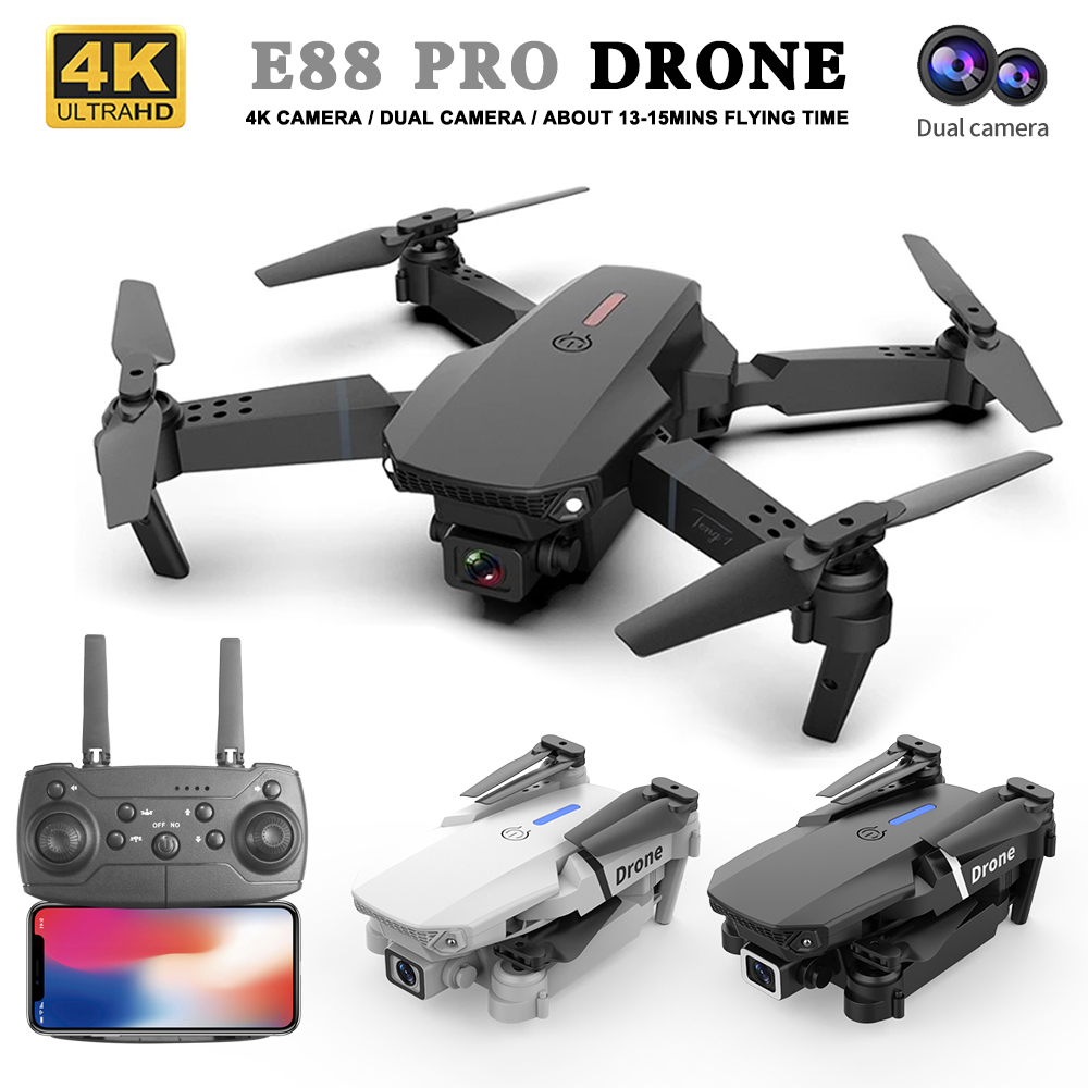 2026 Mini RC E88 Drone Foldabl - Drone Rc E88 Pro 评论和价格