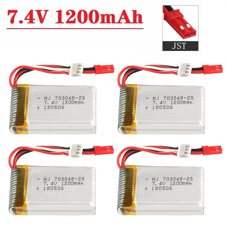 Lipo Battery 2S 7.4V 1200mAh 7 - Drone Mjx Rc 评论和价格