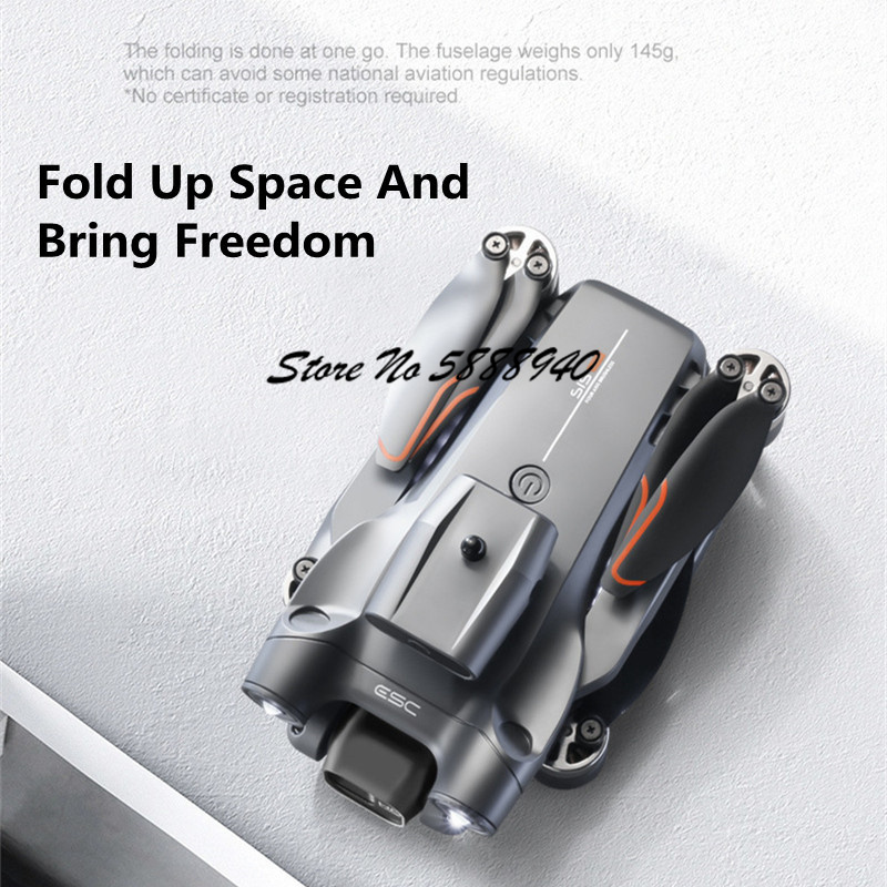 6K Optical Flow Brushless Fold - Drone S1S Rc Quadcopter 评论和价格