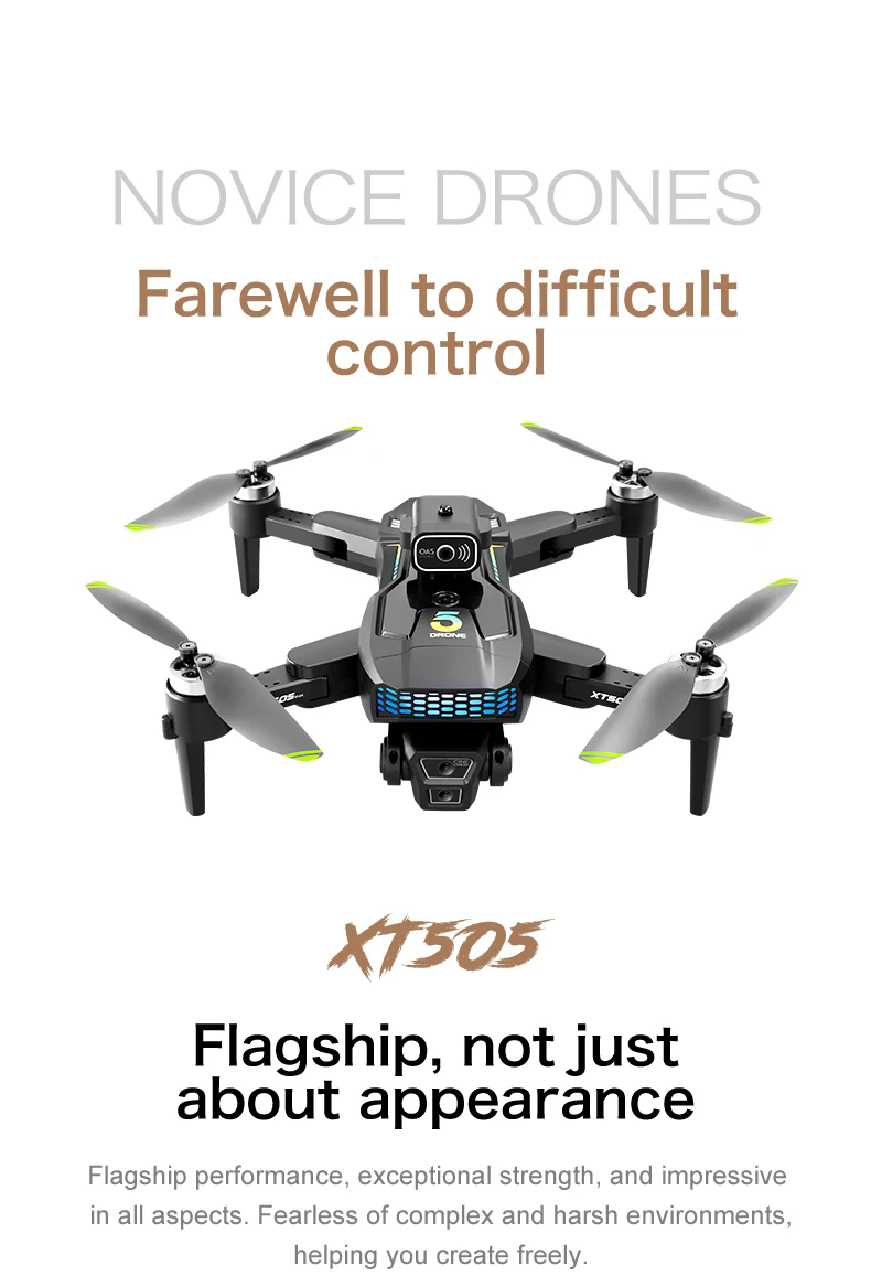 XT505 GPS RC Quadcopter Drone  - Xt505 Rc Drone 评论和价格