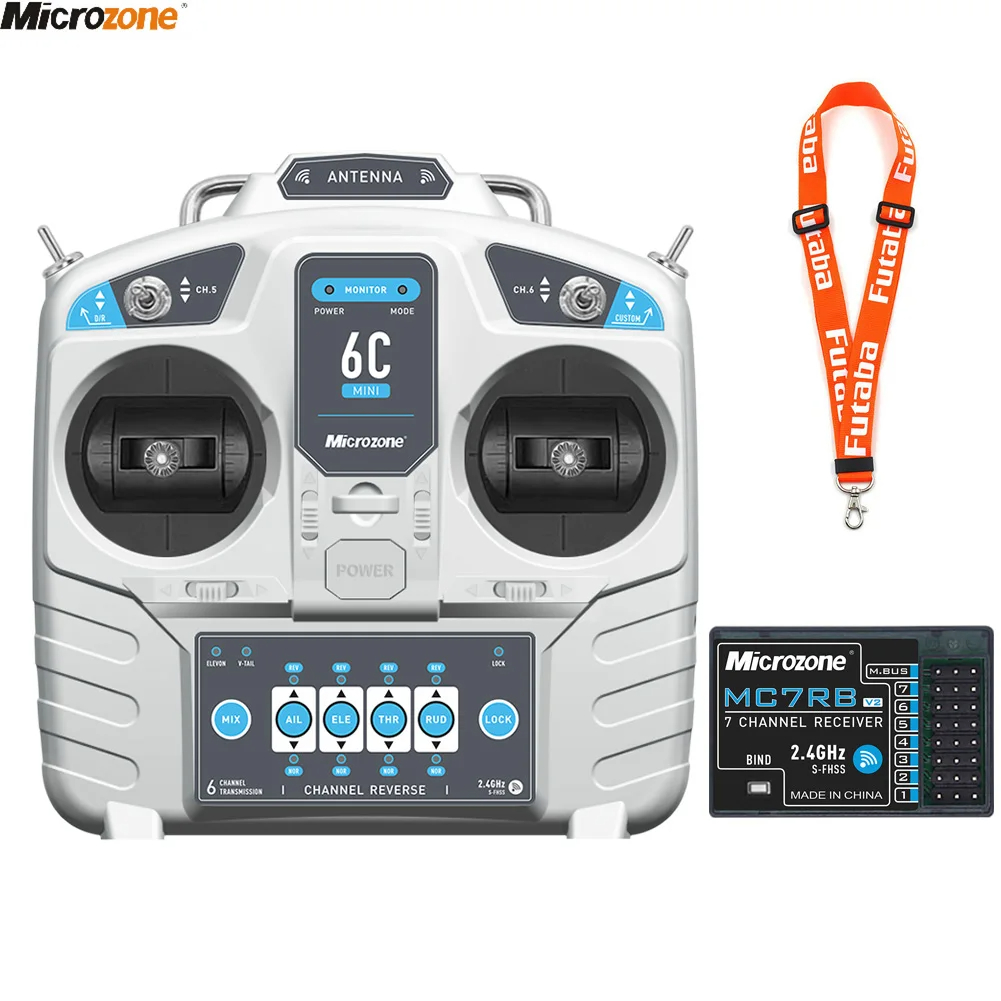 MicroZone MC6C Mini V2 2.4G 6C - Drone Rc Receiver And Transmitter 评论和价格