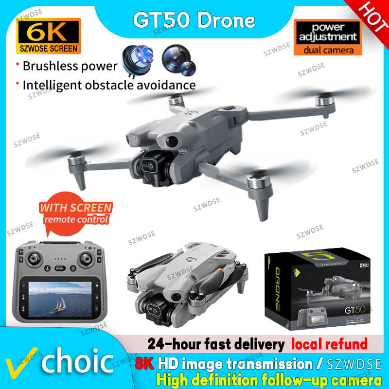 NEW GT50 PRO MIni 5 pro RC Dro - Drone Rc Gt50 评论和价格