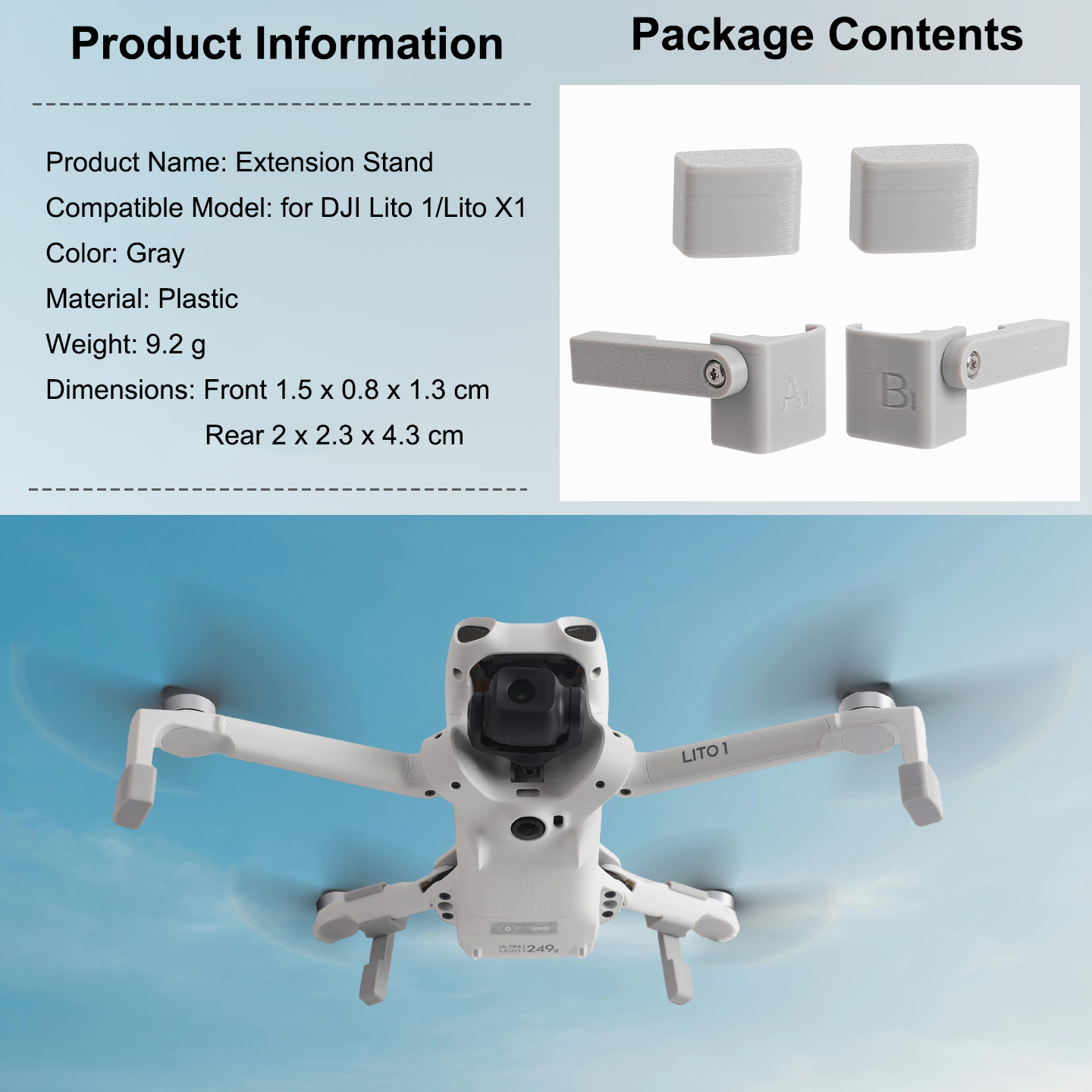 Landing Gear Extender for DJI  - Drone Dji Rc N1 评论和价格