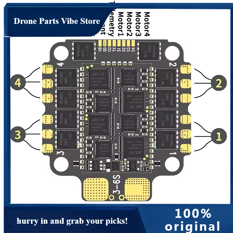 APAocoda-RC F460 V4 60A Stack  - Drone Rc V4 评论和价格