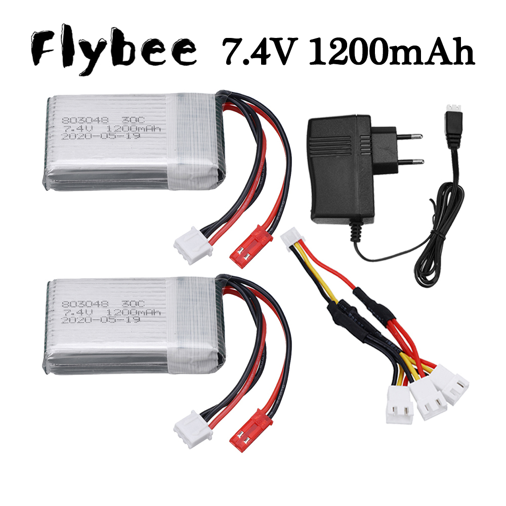 7.4V 1200mAh Battery For MJX X - Drone Mjx Rc 评论和价格