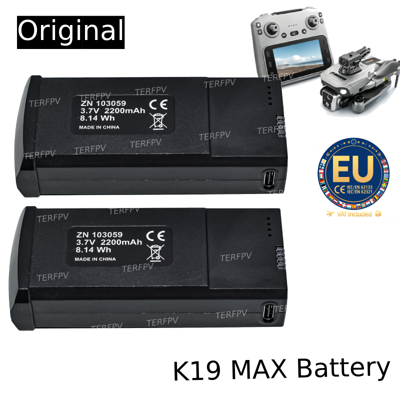 Original Drone Battery For K19 - Drone Rc E88 Pro 评论和价格