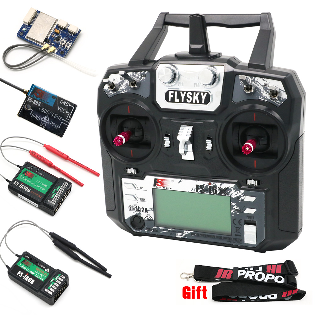 FLYSKY FS-i6X FS i6X 10CH 2.4G - Drone Rc Receiver And Transmitter 评论和价格