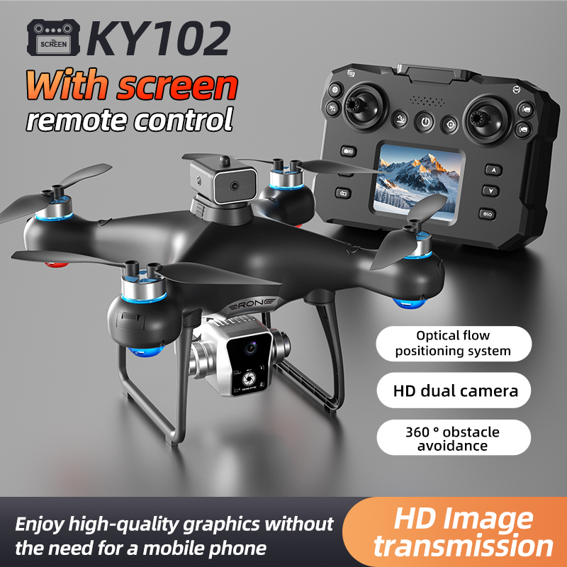 New KY102 With Screen Rc Drone - Drone Ky102 Rc 评论和价格