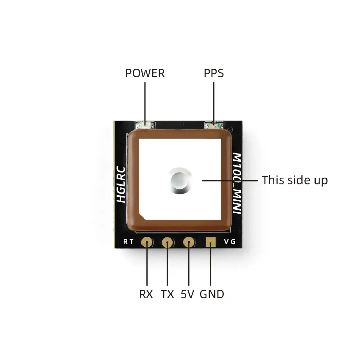 HGLRC M100 Mini GPS Module M10 - Gps Module Drone 评论和价格
