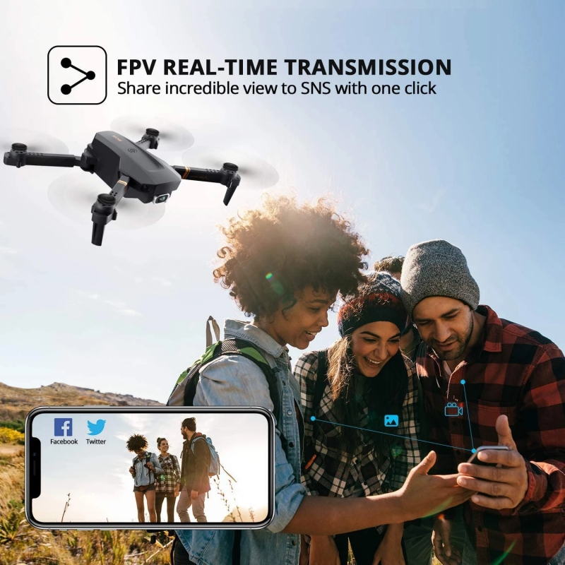 V4 Easy Fly Mini FPV Drone 4K  - Drone Rc V4 评论和价格