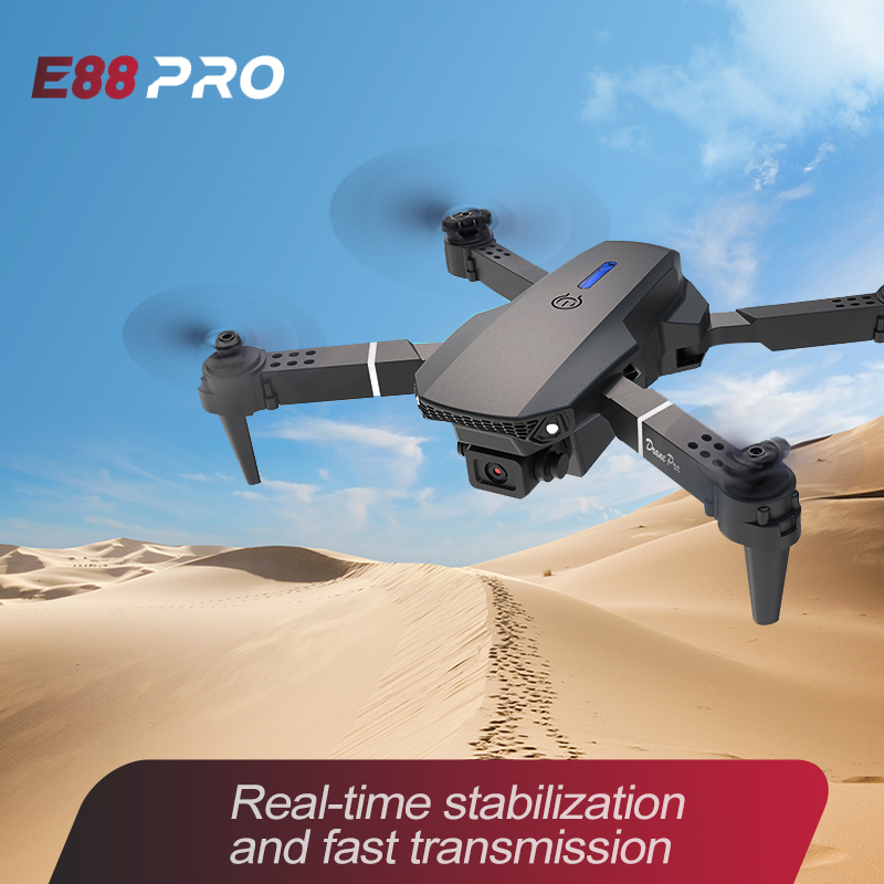 E88 Pro Mini Drone with Dual C - Drone Rc E88 Pro 评论和价格