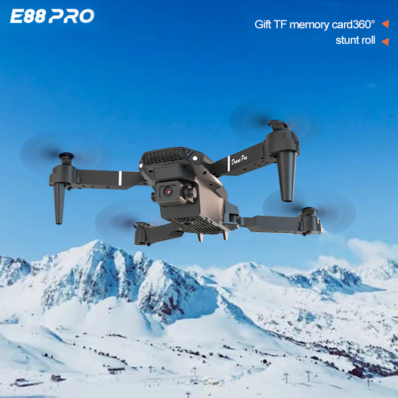 E88 Pro Mini Drone with Dual C - Drone Rc E88 Pro 评论和价格