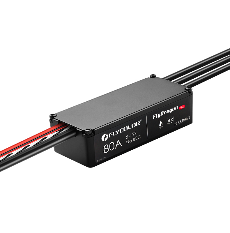Flycolor FlyDragon 80A V4 ESC  - Drone Rc V4 评论和价格