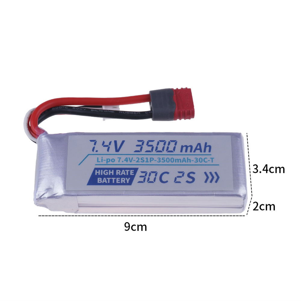 3500MAH 30C 7.4V 11.1V Lipo Ba - Drone Mjx Rc 评论和价格