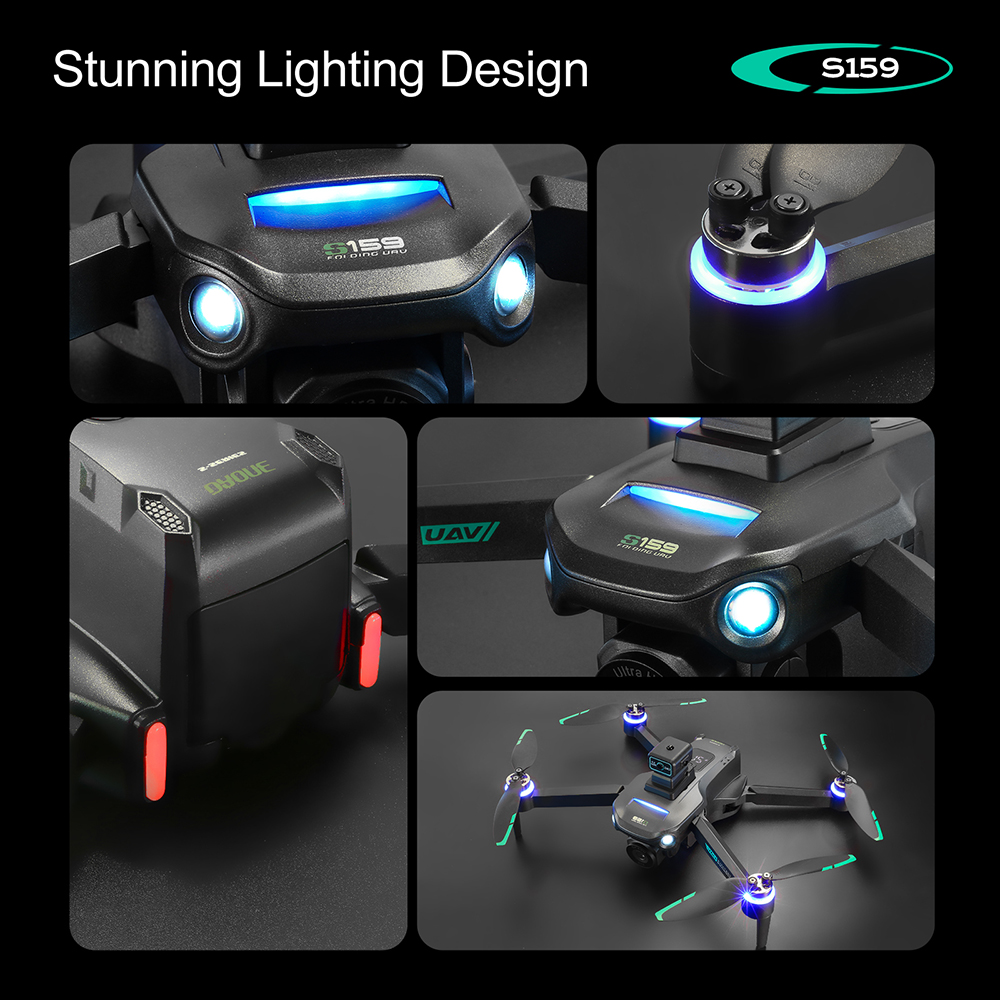 New S159 Drone Professional 8k - Drone Rc Gps S159 评论和价格