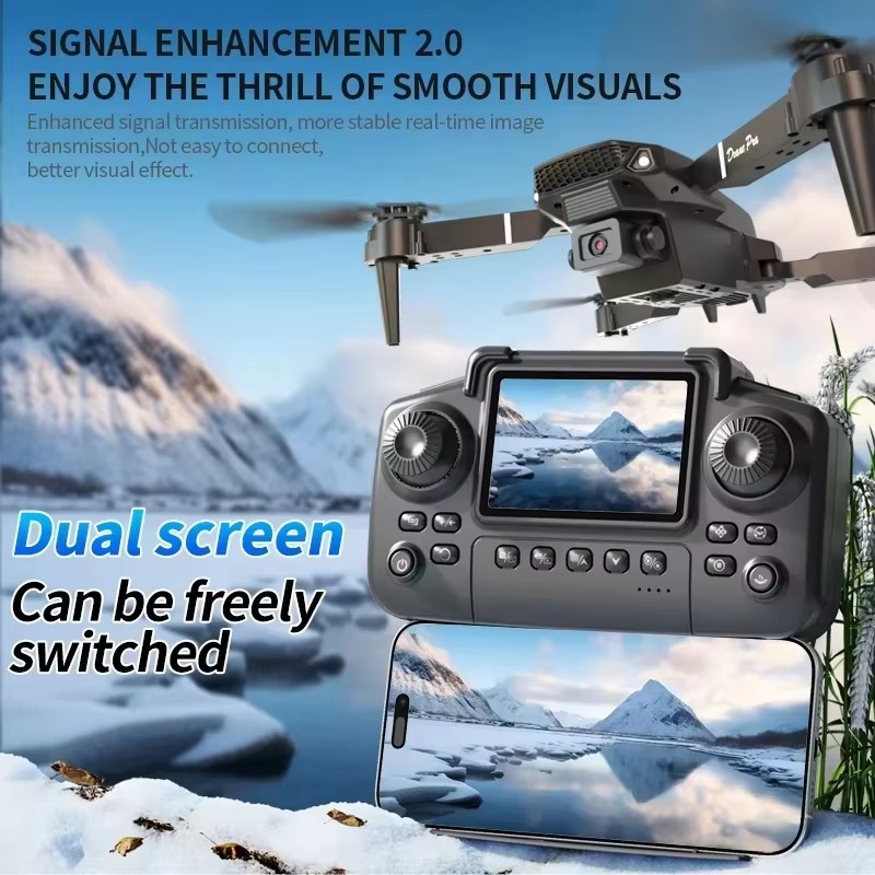 E88 Pro New Upgraded Drone 4K  - Drone Rc E88 Pro 评论和价格